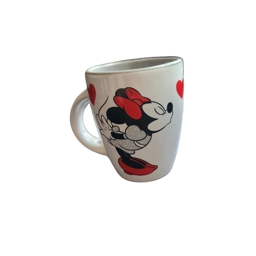 Mickey and Minnie Disney ceramic espresso cup